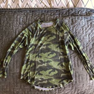 camouflage long sleeve shirt